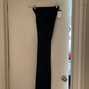 Basic Zara slim stretch pants.  Navy